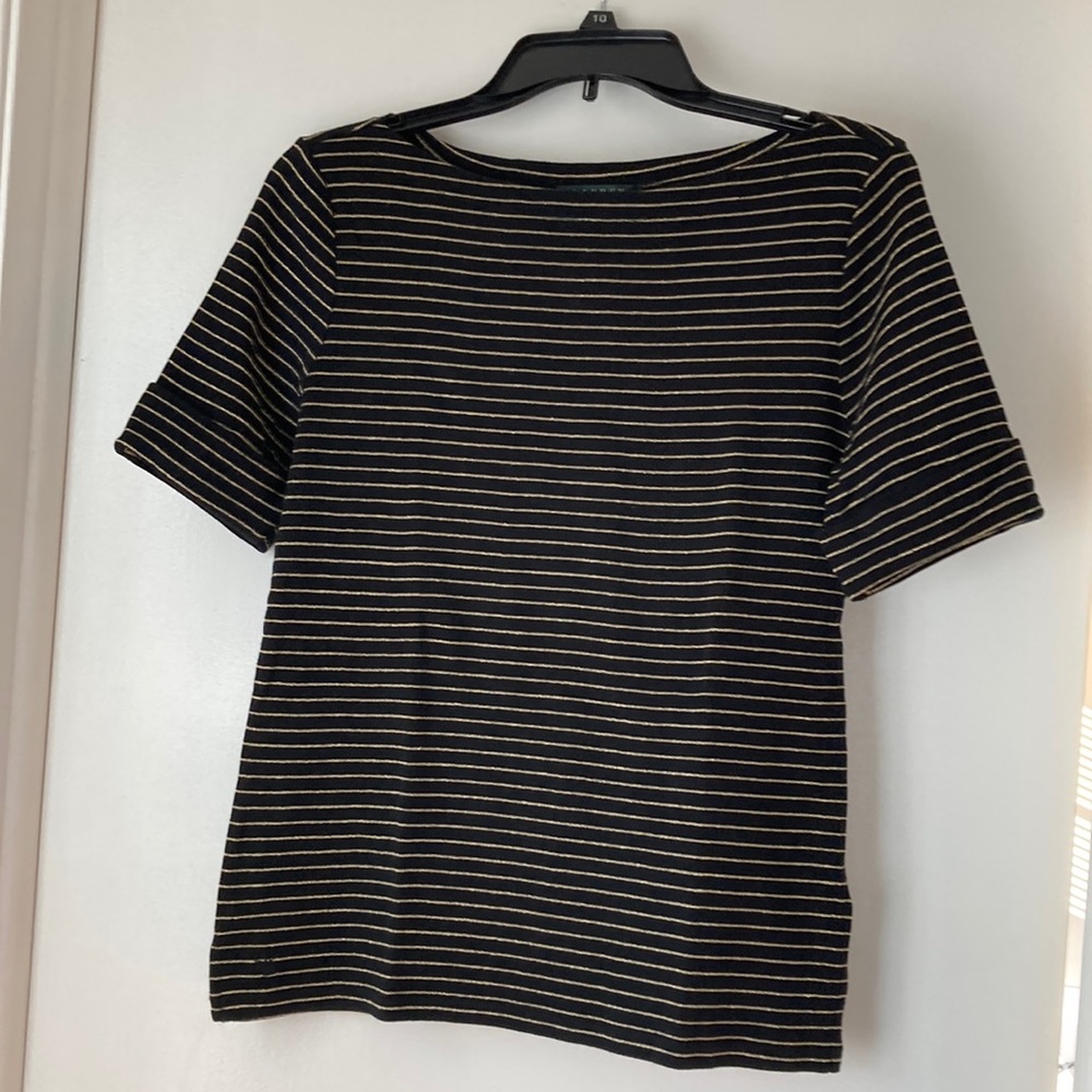 Ralph Lauren Short Sleeve Top size PL NWOT